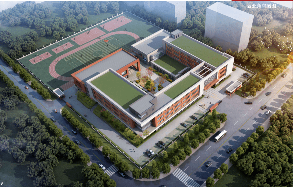 烟台开发区第二高级中学全面封顶2021年秋季新学期正式投用