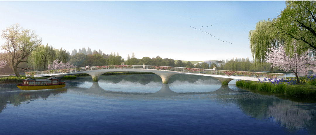 东安湖公园24座桥叫什么你来定