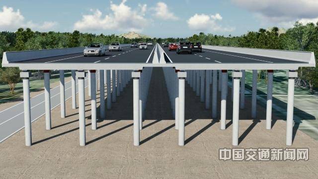 中交一公局全幅桩板式桥梁桥面板首件架设成功