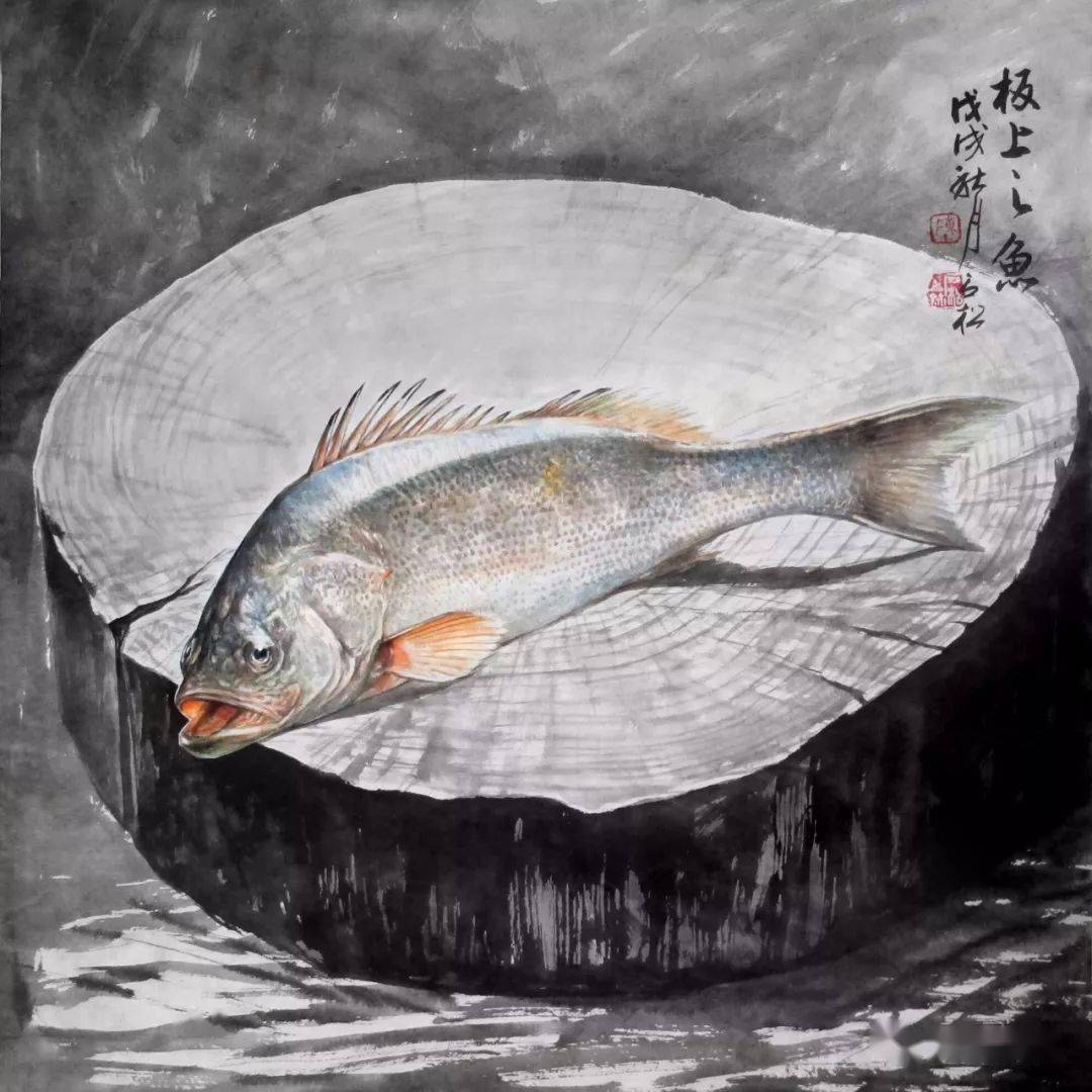 这是水墨画出来的好逼真