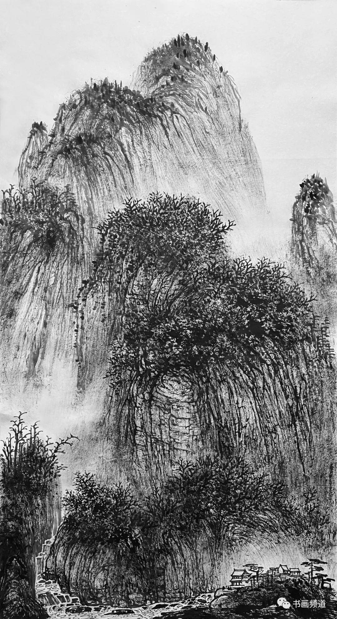 大美之春|2021美术界春晚作品展播 陈克永(中)_山水画