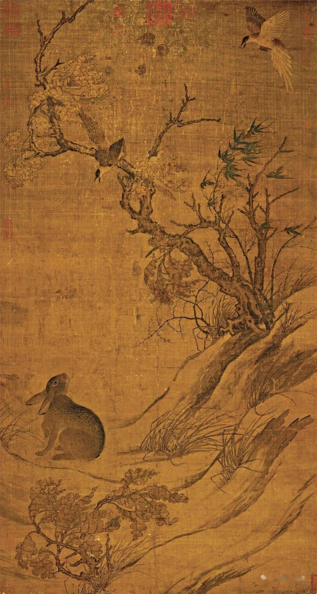 从《双喜图》、《寒雀图》和《竹鸥图》窥崔白对宋代花鸟画的贡献-搜狐大视野-搜狐新闻