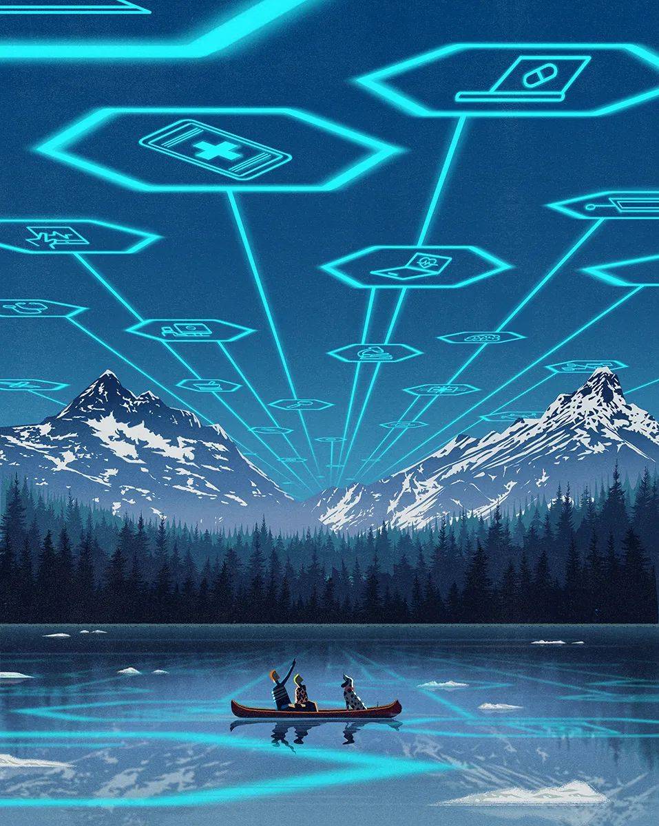 看了这些插画,感觉自己境界都提升了