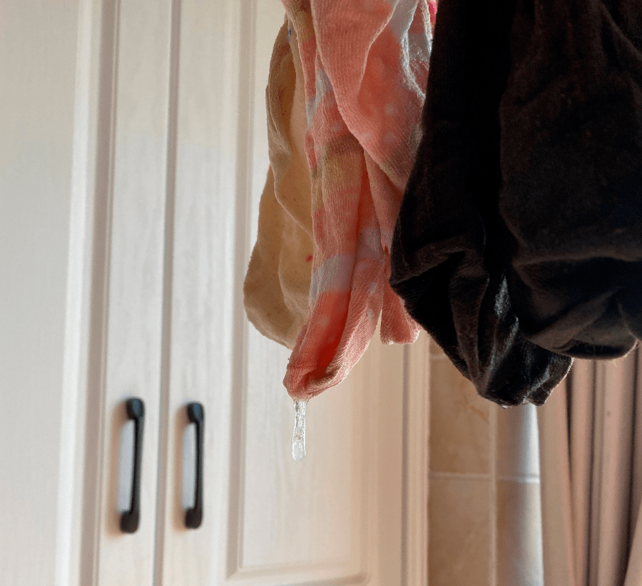 海盐昨晚大风 大雪!衣服结冰,早上出门连车门都打不开了