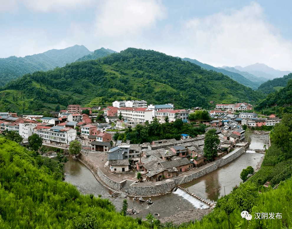 汉阴县双河口古镇图片图片