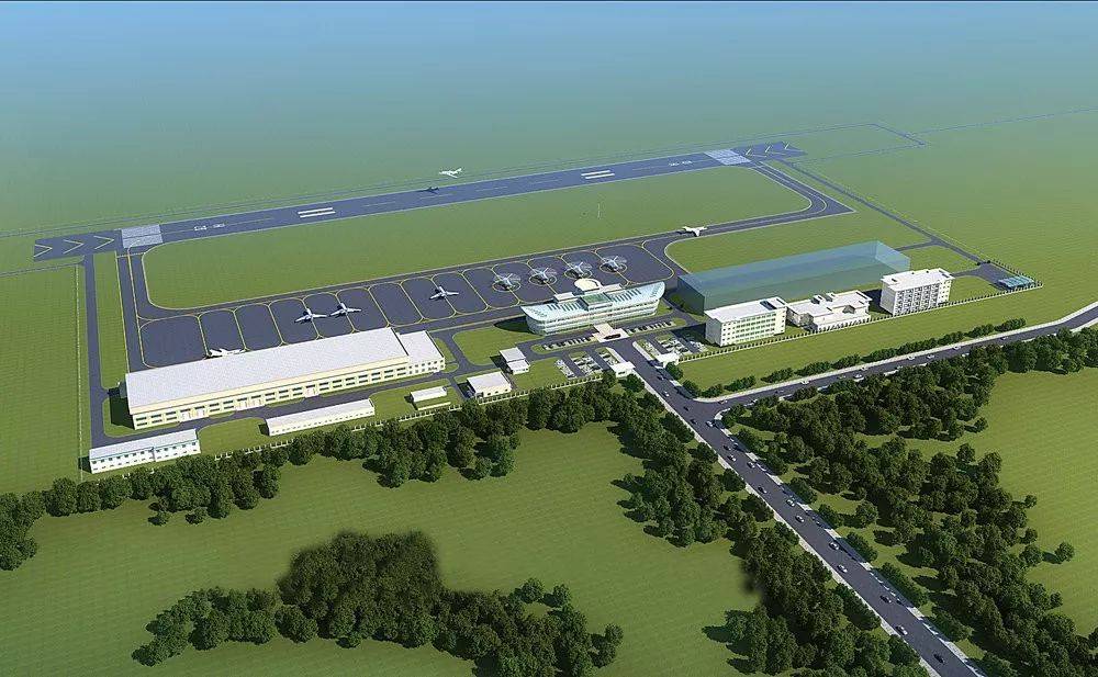 共青城通用机场项目举行开工仪式.