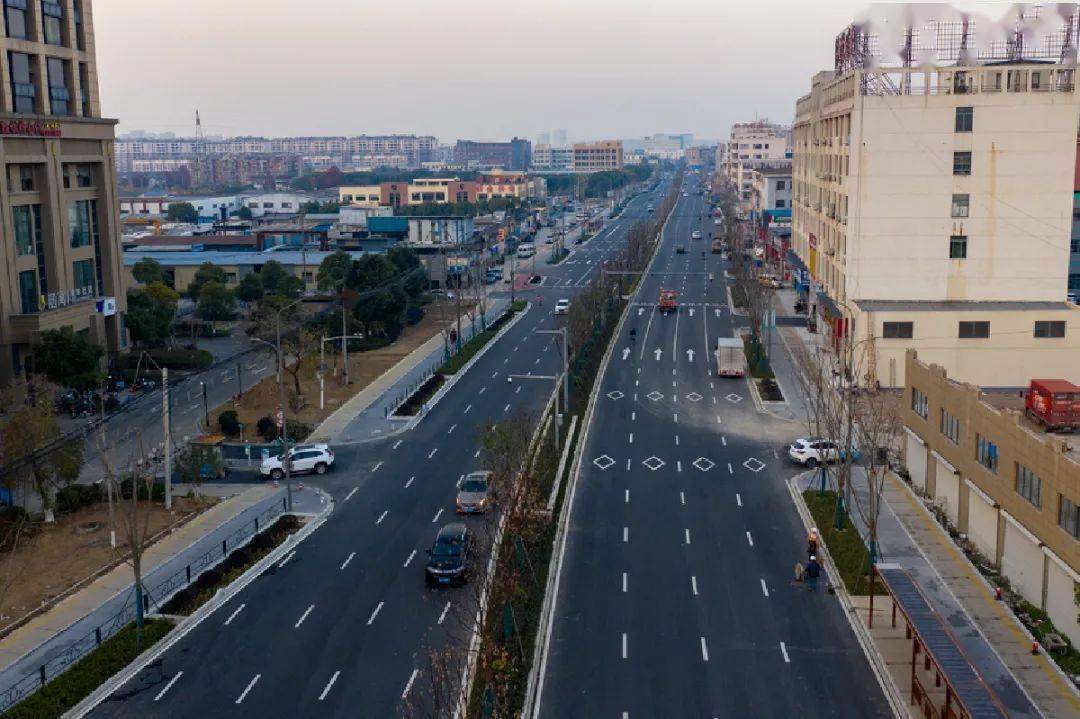 学院路道路工程位于海曙区高桥镇,南起联丰路,北至望童路,为城市主干