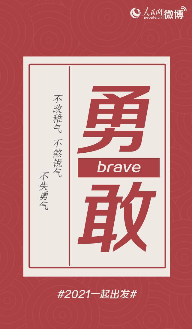 2021许个愿步履从容越来越好新的一年冲呀