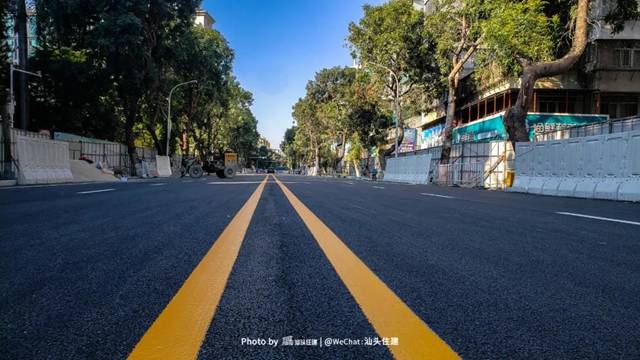 衡山路全线试通车!长江路-珠江路路段车行道将于今晚8时试通车