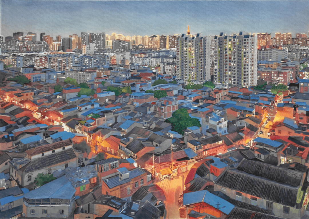 漳州画家手绘花样漳州