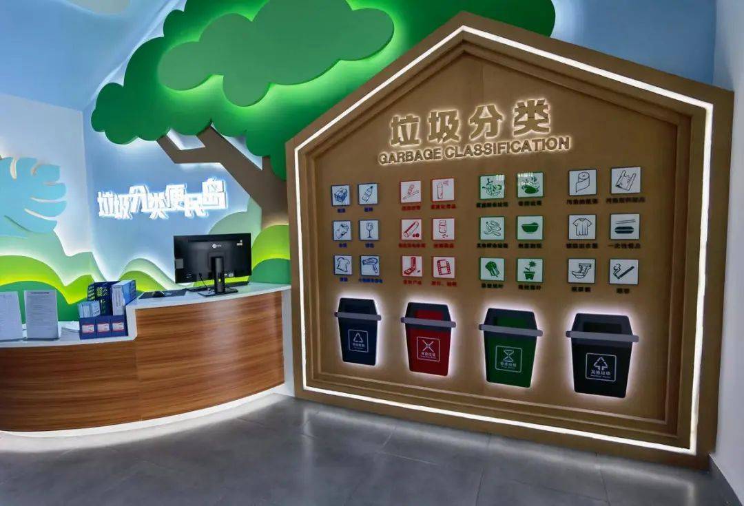 三灶垃圾分类宣教中心今日揭牌!