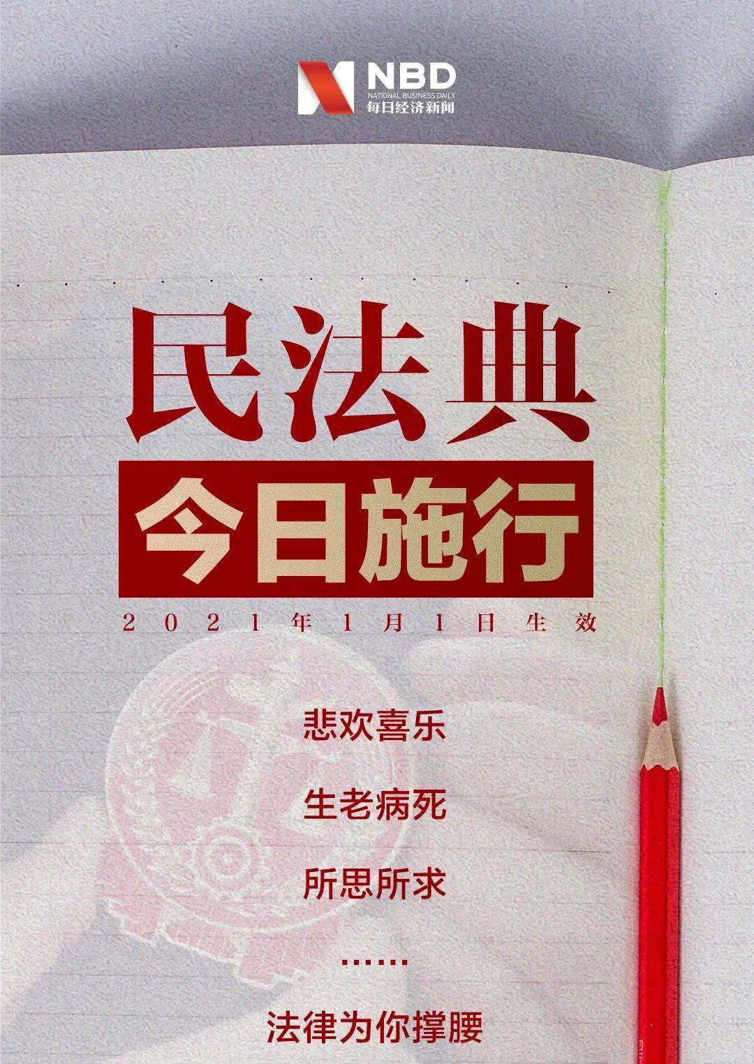 民法典正式生效今天起你的生活将这样改变