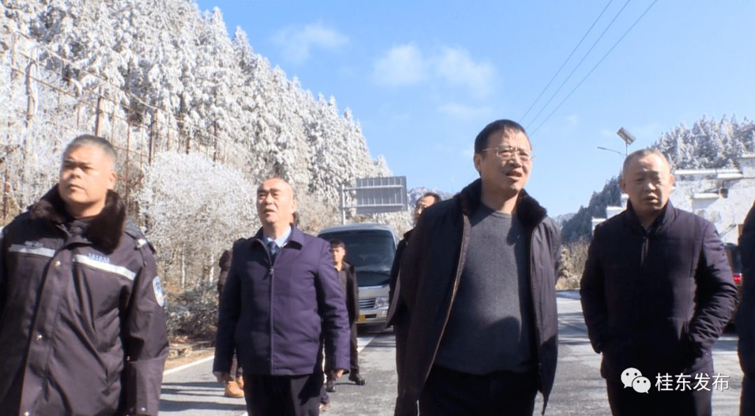 伍志平一行先后来到国网桂东县供电公司,沤江镇坪水村槽里段,中石化