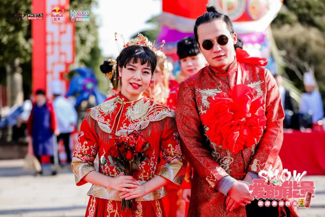 21对新人红妆同卺这是我见过最特别的国潮婚礼