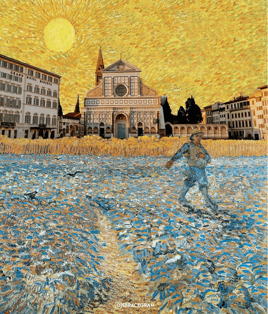 经典,居然可以这样魔改!_名画