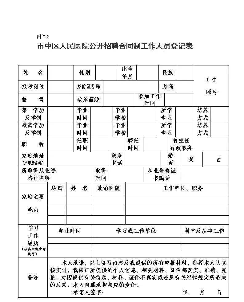 枣庄市中区人民医院招聘