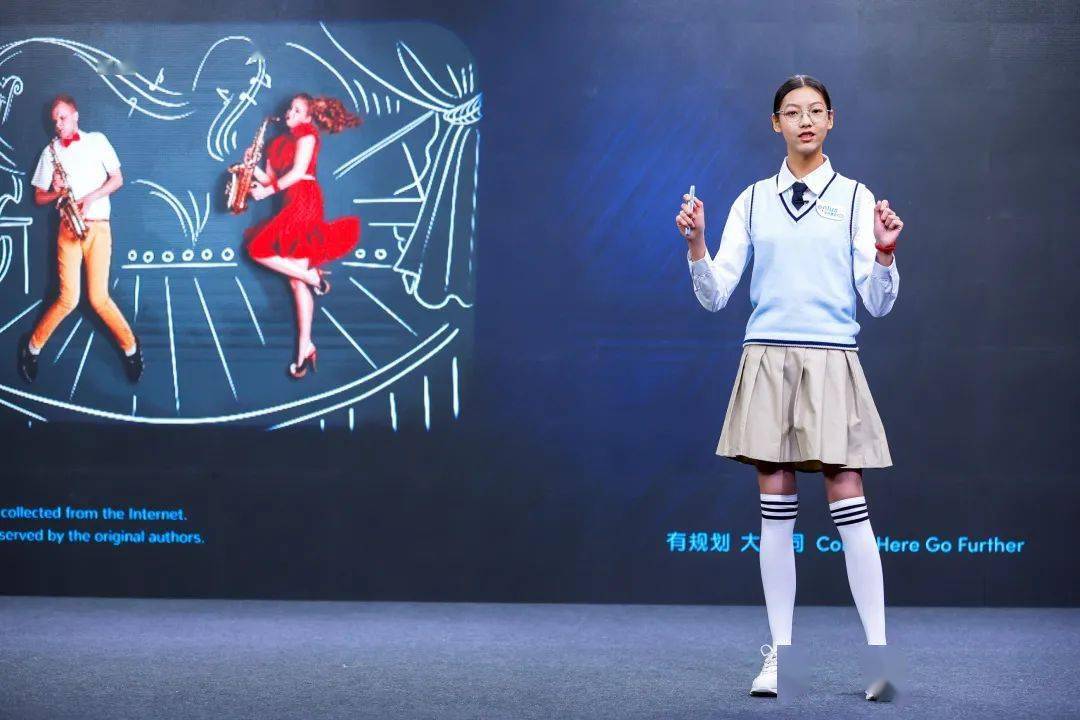 14岁宫婷和你分享音乐无界tep英文演讲