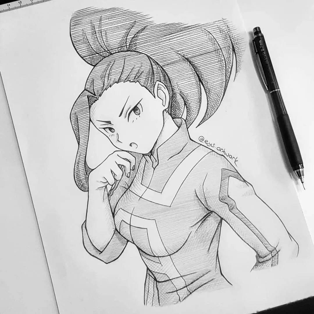 好多火影铅笔动漫手绘影迷们一次画个够