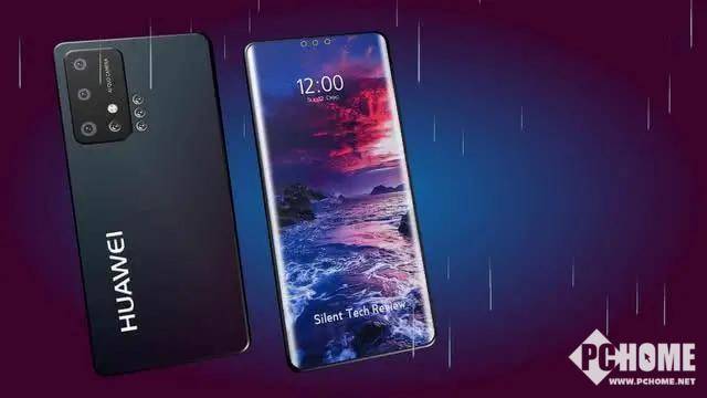 华为p50proplus外形曝光中央挖孔曲屏