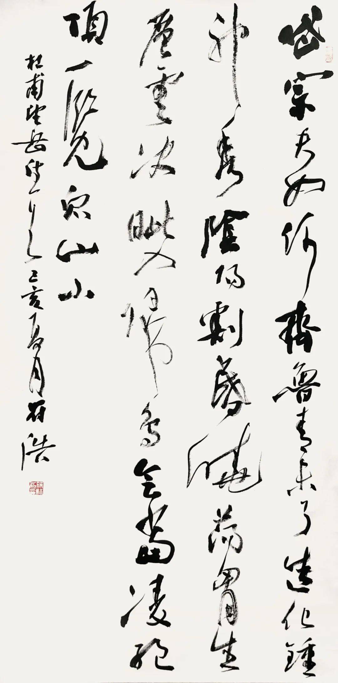 书法艺术】第二届"陕西书法奖" 金奖作者作品欣赏(张永红·符浩)_宝鸡