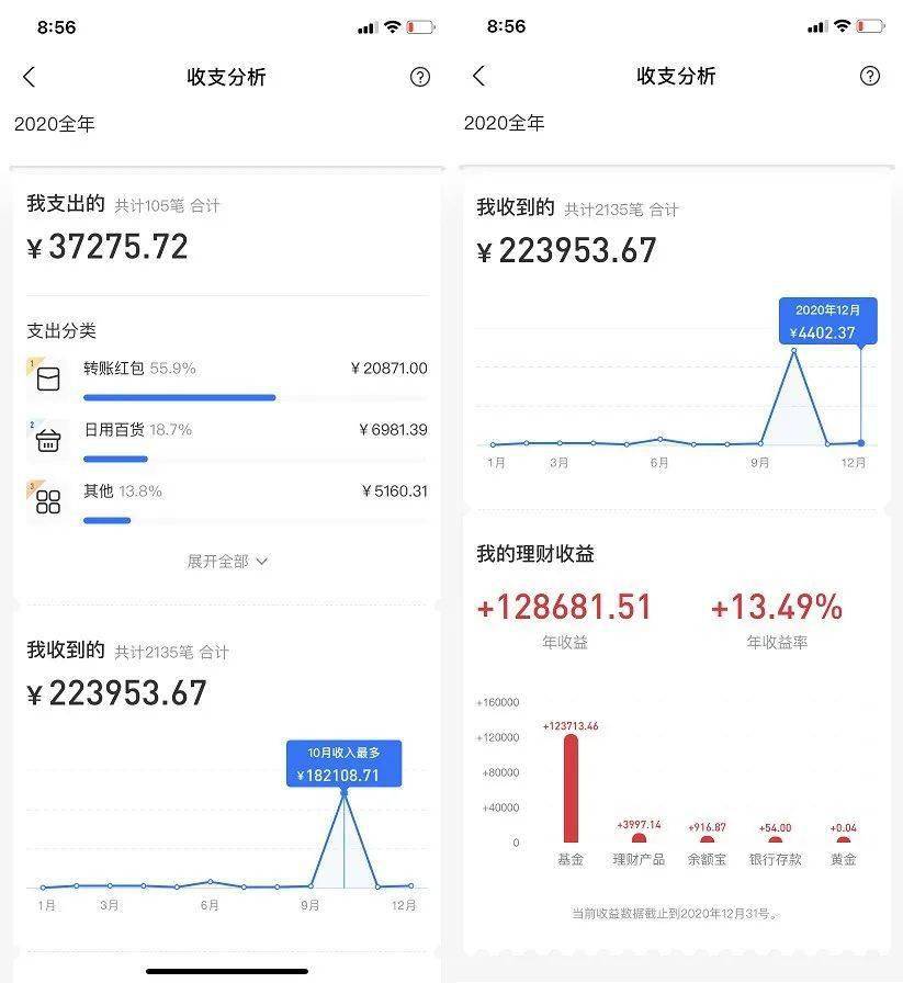 支付宝2020年度账单来了 你查了吗?网友:留下了贫穷的眼泪