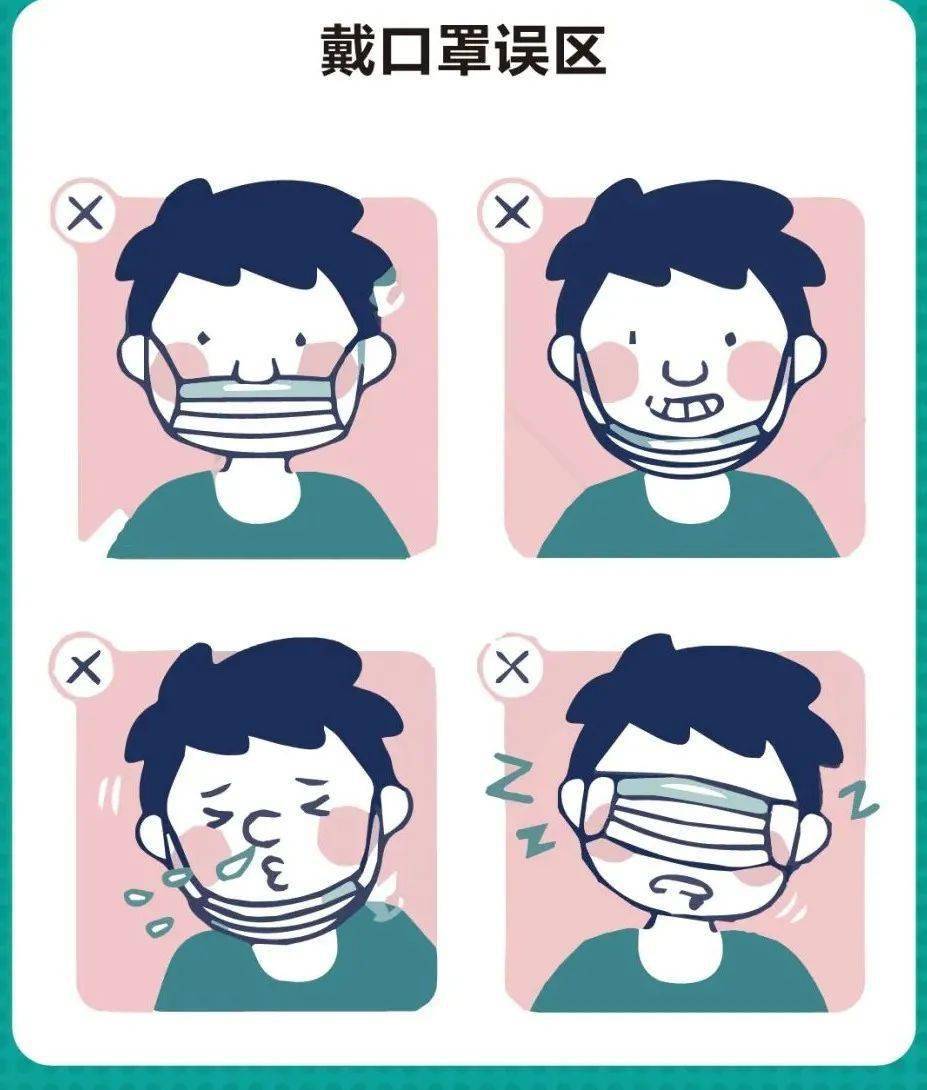 提醒!口罩千万不能这样戴