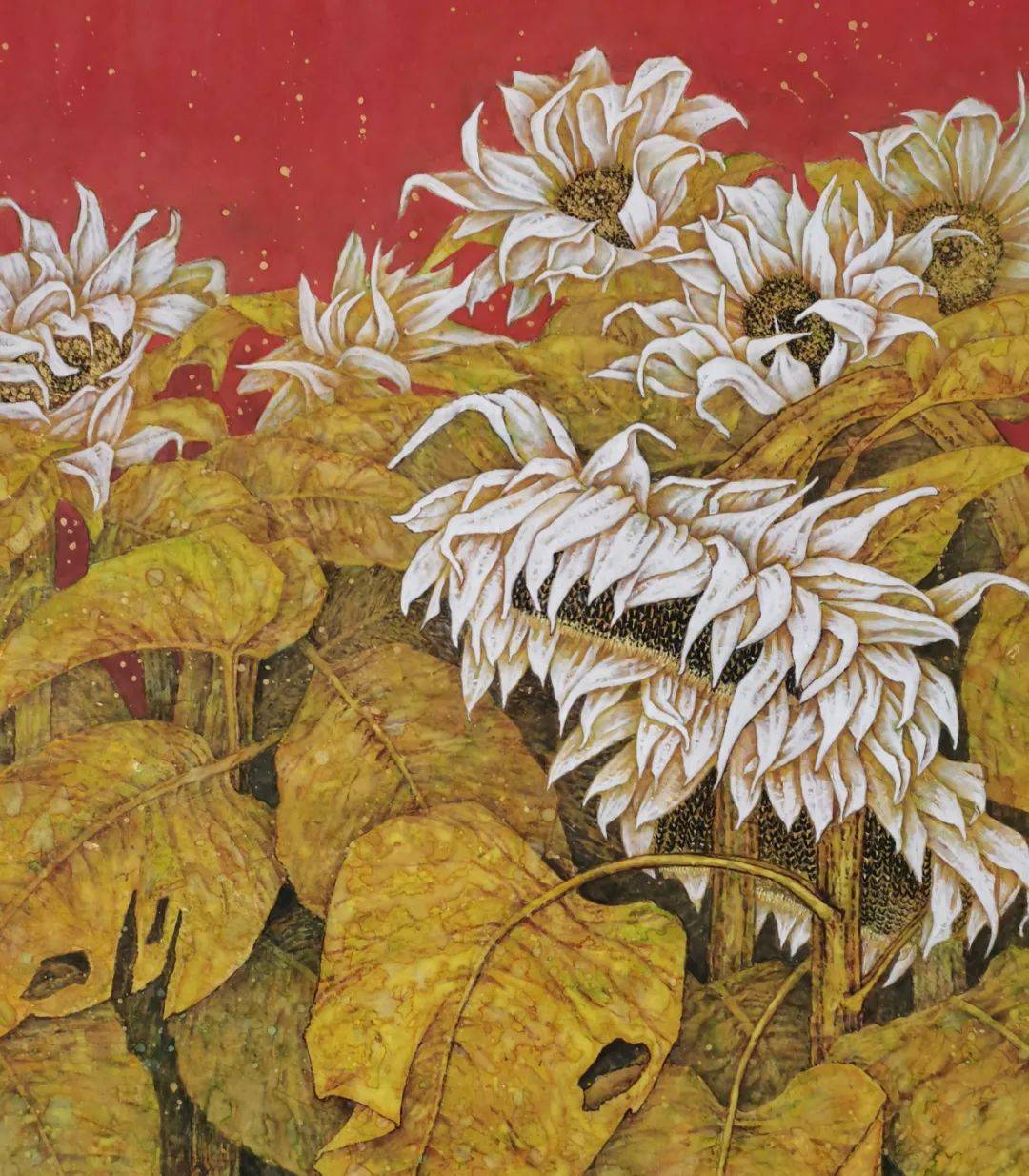 元旦专辑刘凤玉工笔花鸟画赏析