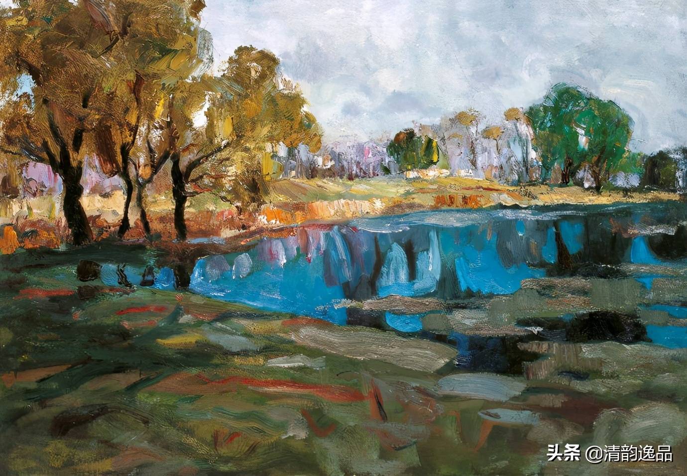 油画家曹新林风景油画作品欣赏