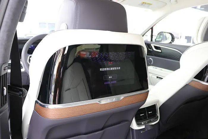 看到它的后排,才知道什么是豪华丨静态体验红旗e-hs9四座版_搜狐汽车