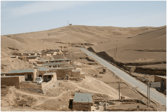 干城西路军战斗遗址位于古浪县干城乡干城村,现为一般文物点.