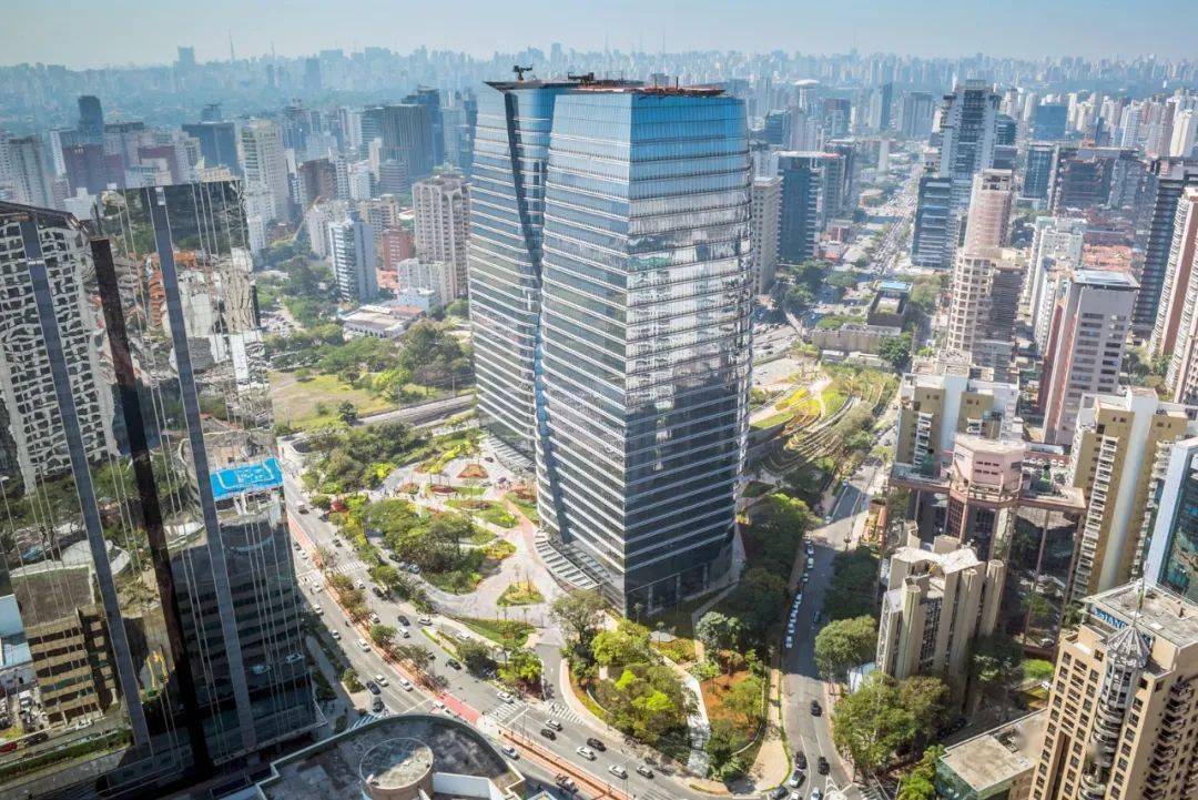 办公楼前的景观,设计参照来了