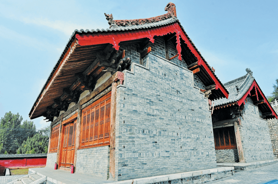 韩城传统村落杨村云锣銮仪韩城独有图