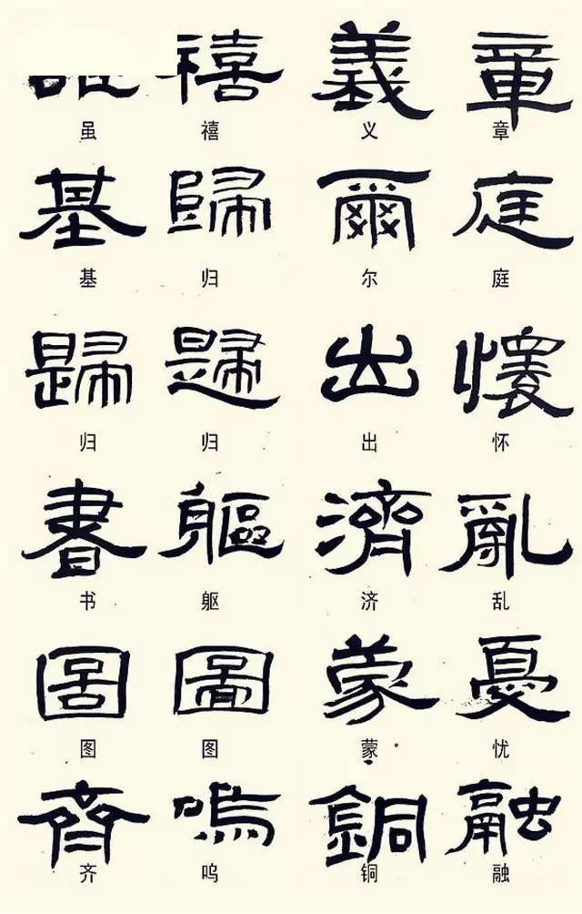 隸書寫春聯,這些不是錯字,看準嘍!