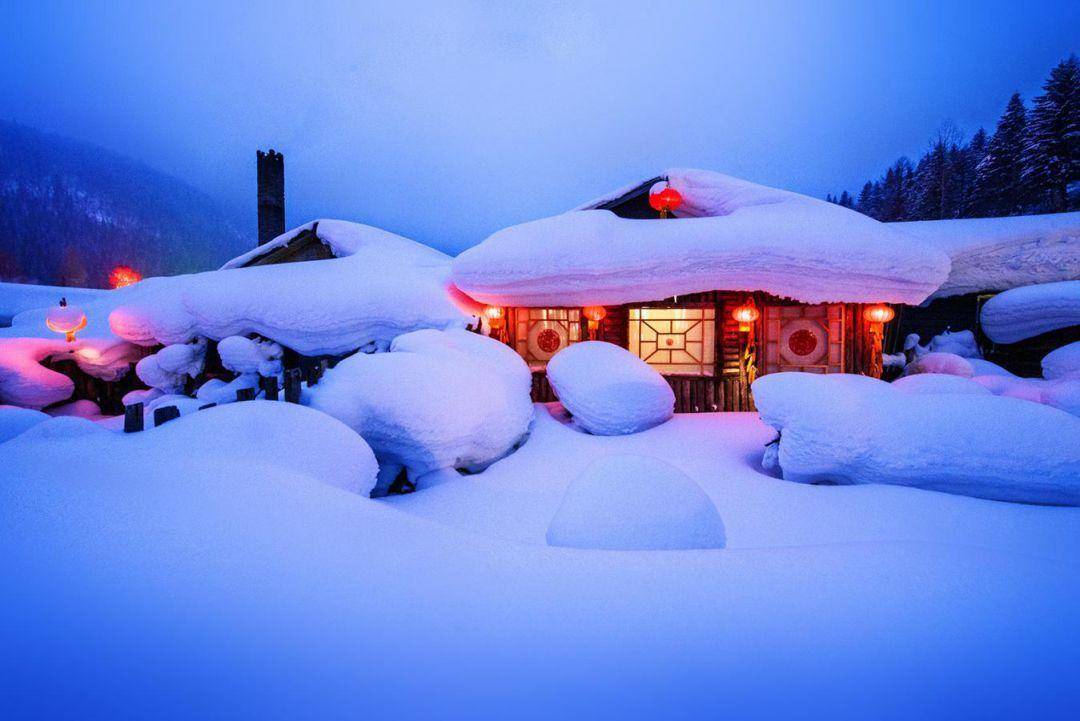 黑龍江伊春,中國冬天最純淨的城市,感受最自然的雪景_霜凍