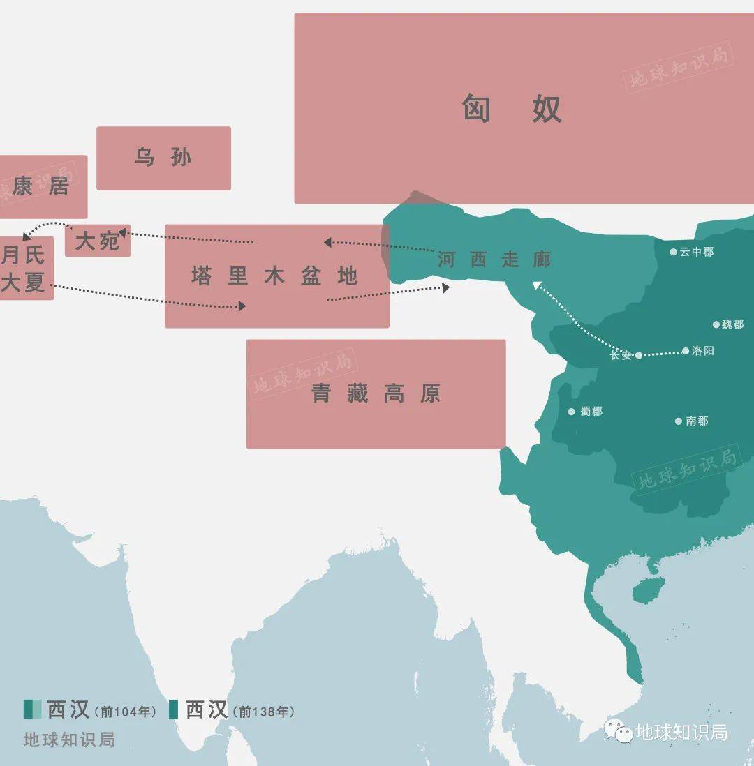 他册封了李广利为贰师将军,率领6000骑兵,步兵上万直取大宛国贰师城