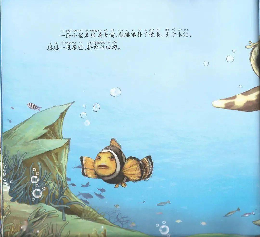 科学小故事鲨口余生