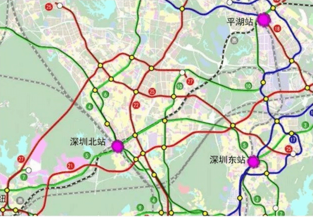 深圳地铁规划22号线图片
