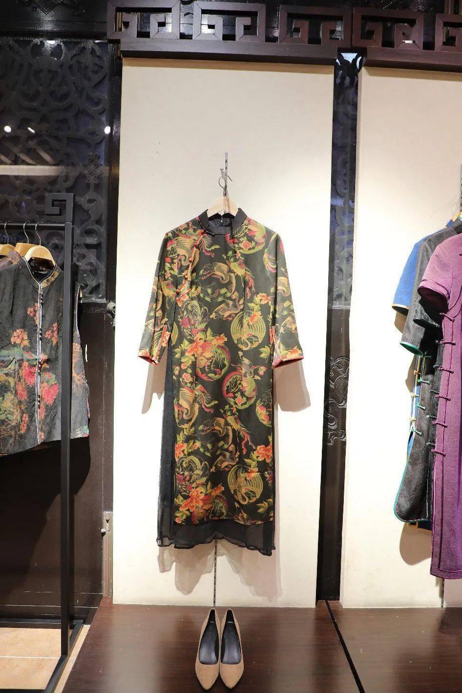 岭南旗袍选拔赛在南风古灶正式启动!赏民乐演奏,特色汉服……_服饰