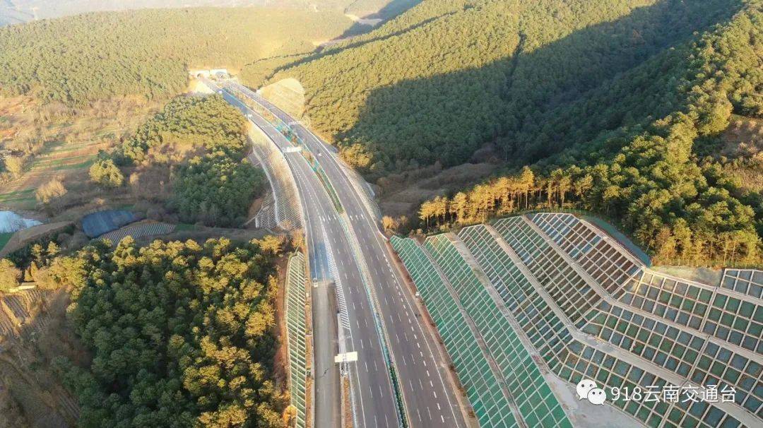 武倘尋高速公路今天通車昆明實現縣縣通高速