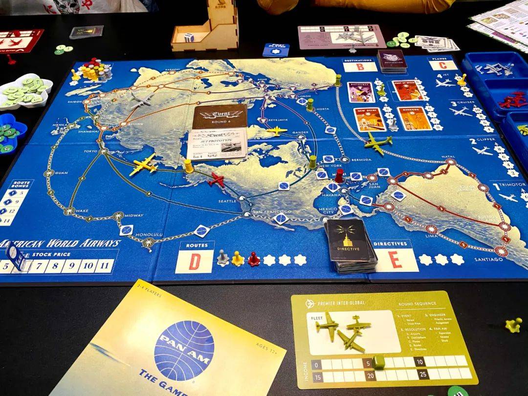 推荐两款航天太空主题策略桌游泛美航空与太阳之外桌游菜鸟