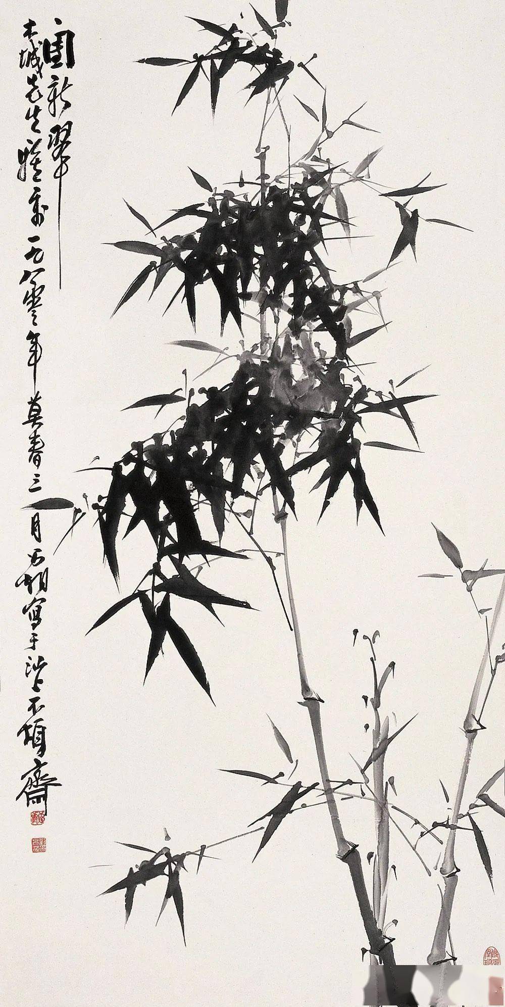 这位画竹老辣苍茫被誉为当代郑板桥