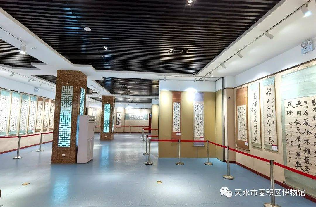 赤子丹心于右任书法艺术特展在麦积区博物馆正式开展