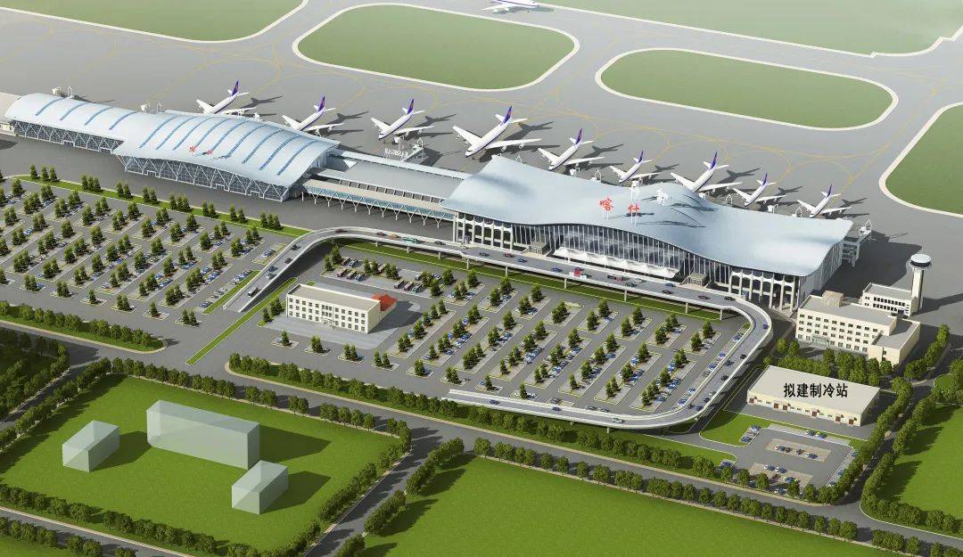 喀什机场扩建效果图片图片
