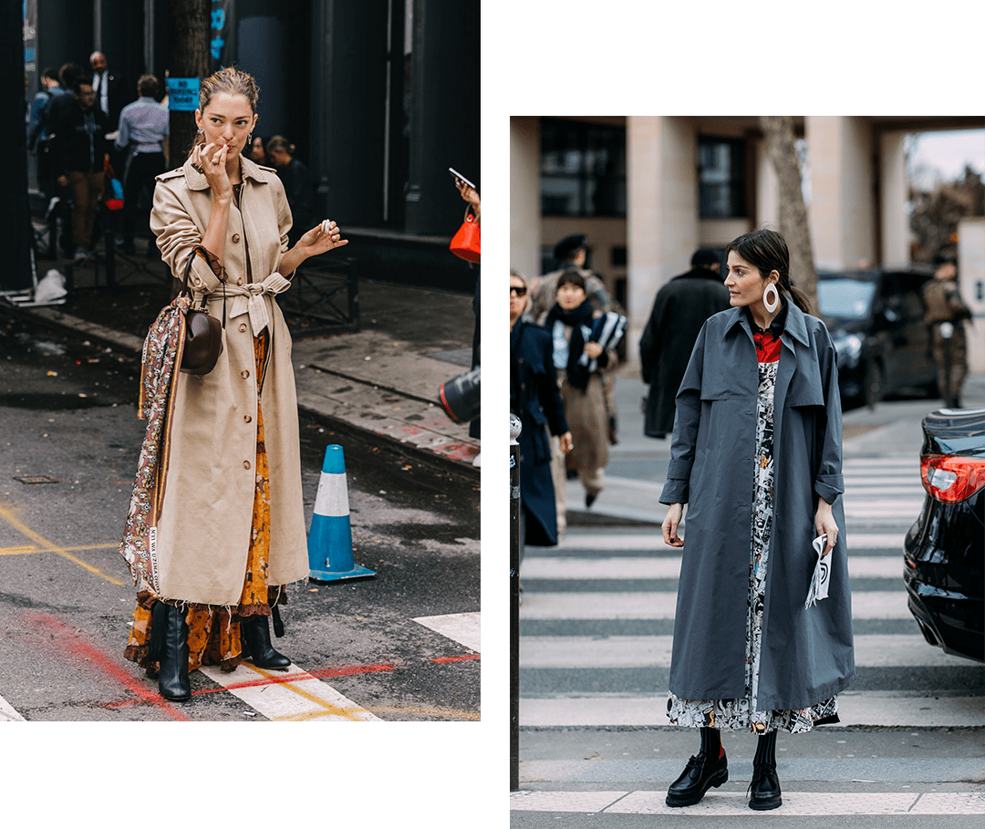 服装搭配长大衣平底鞋2021冬天最火穿搭太太太好看了