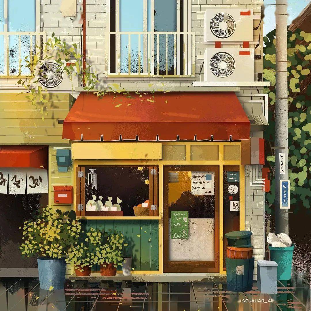 打开街景地图一张画就出来了