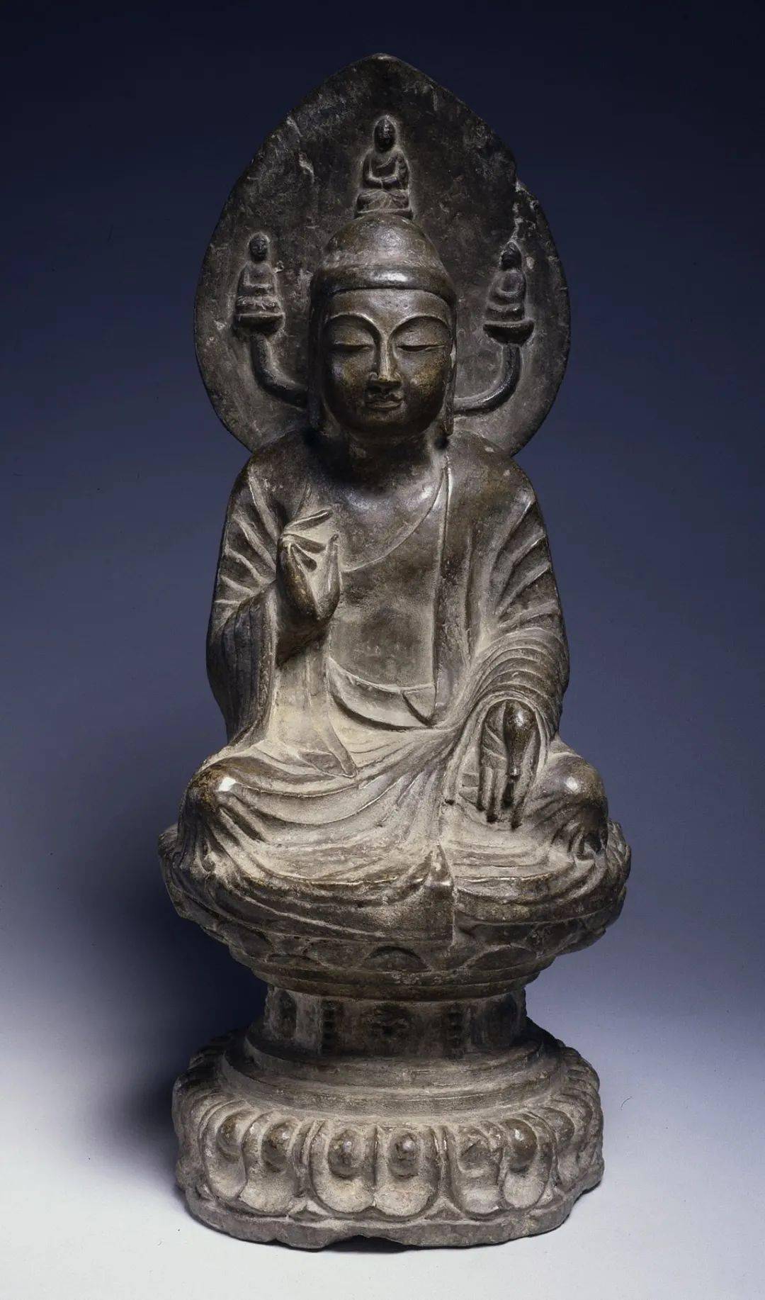 中国古代石刻佛教造像艺术 - 佛头画法图片 - 实验室设备网