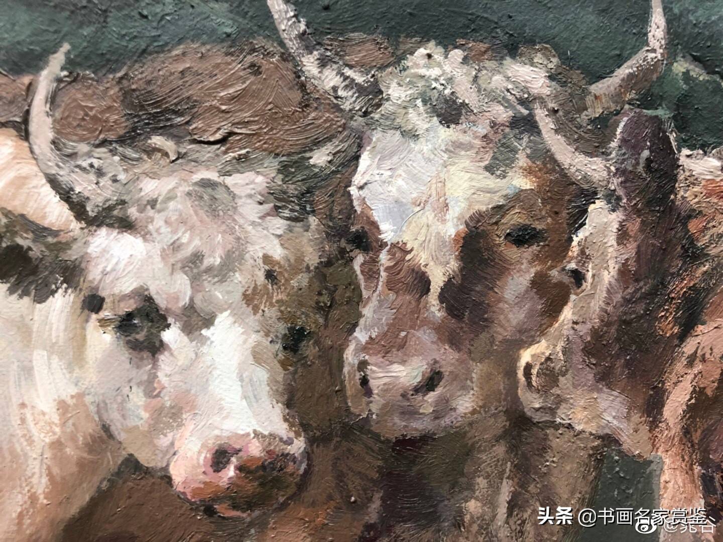 晁谷先生油画中的牛生肖牛与金牛座