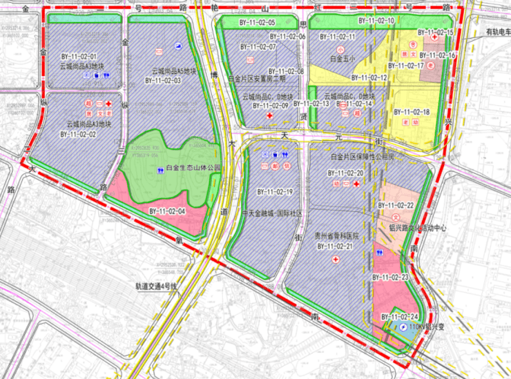 贵阳白云区两地块规划出炉涉及总用地面积1468公顷