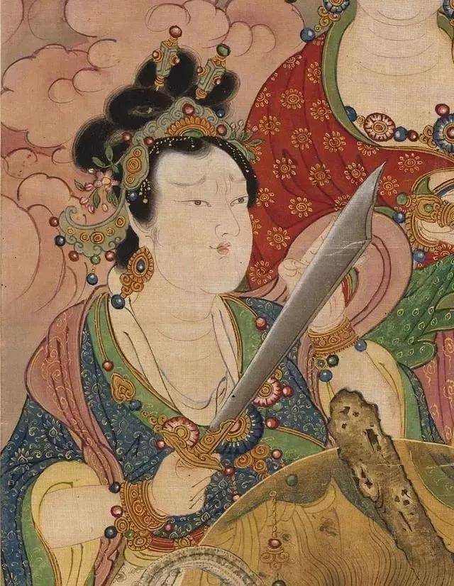《天龙八部罗叉女众》局部《天龙八部罗叉女众》局部《天龙八部罗叉女