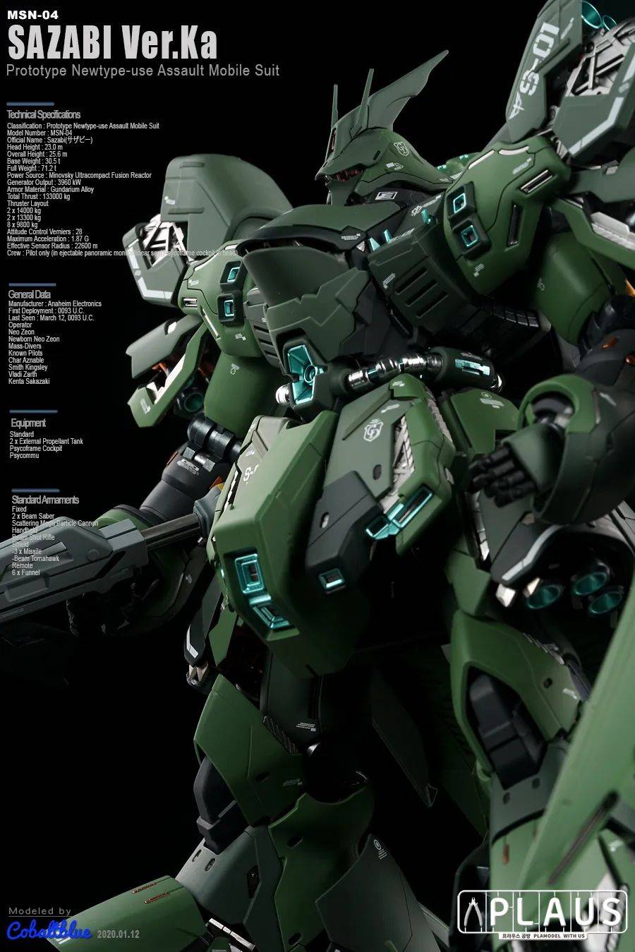 一身军绿mg卡版沙扎比改色涂装